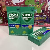 Kẹo ngậm Vicks giúp giãm đau họng, viêm, và  ho - Hương bạc hà Nhật