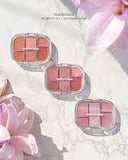Bảng Phấn Mắt & Má Hồng Wakemake Soft Sheer Multi Palette 6.4g .