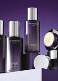 Set Nước Hoa Hồng Ohui tím Age Recovery Skin Softener và Sửa dưỡng cải thiện nếp nhăn OHUI tím Age Recovery Emulsion.