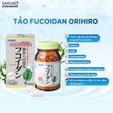 Viên uống Tảo Fucoidan  hỗ trợ tăng khág thể và  điều trị ung thư Orihiro Fucoidan 90 viên