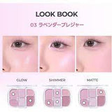 Bảng Phấn Mắt & Má Hồng Wakemake Soft Sheer Multi Palette 6.4g .