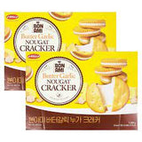 Bánh Quy Bơ Tỏi Nougat Bon Ami Hàn Quốc.