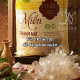 Miến Dong Thảo Dược thanh mát Sợi To Dinh Dưỡng Cao, Ít Calo, Túi 500G.- HSD 2027/10/11