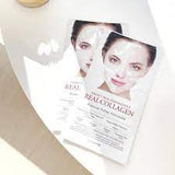 Mặt Nạ Real Collagen thạch nâng cơ chống nhăn cải thiện độ đàn hồi cấp ẩm sâu dermafix Perfect Real Performance CoAllagen- MÀU TRẮNG