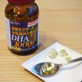 Viên Uống Bổ Não DHA 1000s & EPA giúp minh mẫn nhớ lâu  Itoh Nhật Bản