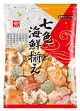 Bánh hải sản bảy màu giòn thơm Nhật.