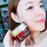 Kem dưỡng hồng sâm dưỡng trắng da, cung cấp độ ẩm & đàn hồi da My Gold Korea Red Ginseng Aqua Wrinkle & Whitening Cream - Kem sâm vuông