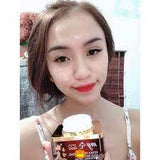 Kem dưỡng hồng sâm dưỡng trắng da, cung cấp độ ẩm & đàn hồi da My Gold Korea Red Ginseng Aqua Wrinkle & Whitening Cream - Kem sâm vuông
