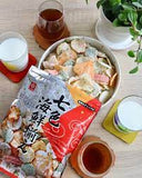 Bánh hải sản bảy màu giòn thơm Nhật.