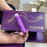 Nước uống bổ máu mát gan giúp da sáng hồng và điều hoà nội tiết tố và tăng cường chống lão hóa Living Garden Hanami Baeksuo Royal Ampoule LG Hàn Quốc&nbsp;