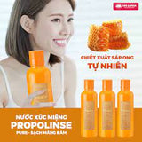 Nước súc miệng  Propolinse Nhật Bản sạch mãng bám, ngừa viêm nướu răng, khử mùi hôi miệng, giãm đắng miệng , giãm nhiệt miệng và viêm họng