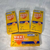 Kẹo ngậm Vicks giúp giãm đau họng, viêm, và  ho - Hương Chanh Nhật