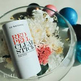 Thanh Lăn Hỗ Trợ Giảm Mụn Đầu Đen So'Natural Red Peel Clear Stick Blackhead & Face Clear Pore Stick