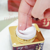 Kem dưỡng hồng sâm dưỡng trắng da, cung cấp độ ẩm & đàn hồi da My Gold Korea Red Ginseng Aqua Wrinkle & Whitening Cream - Kem sâm vuông