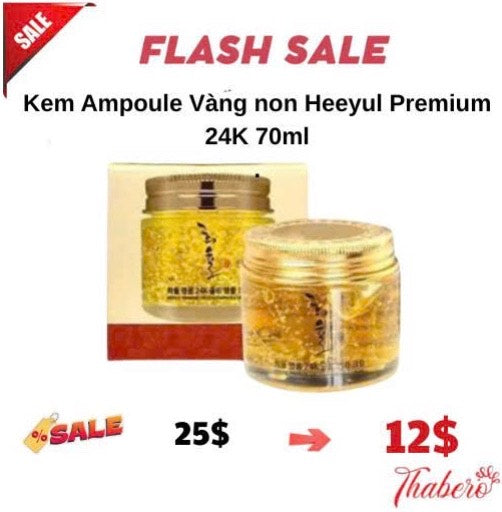Kem Ampoule Vàng non Heeyul Premium 24K 70ml