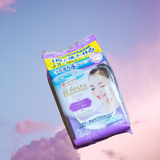 Khăn ướt tẩy trang Bifesta Micellar Cleansing Sheet EẺnich - Tẩy mắt môi - Màu tím