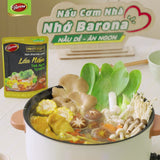 Nước dùng Lẩu Nấm Barona 140g, chay mặn đều dùng được, tươi ngon chuẩn vị không cần nêm nếm