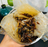 Bánh Tráng Cá Cơm Rim Mắm (Rice Paper with Fish Sauce Simmered Anchovies)