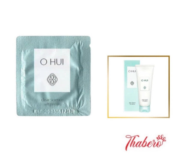 Sample Tẩy tế bào chết da mặt Ohui Clear Science Soft Peeling (120 gói x 1ml = 120ml)
