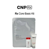 Set Mask peel da nhẹ giúp da mịn màng sáng hồng chống lão hóa tái tạo CNP RX Core 3 món