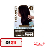 Dầu gội nhuộm tóc The NA+ Ampoule Shampoo Hair Color (Màu 5N Natural Brown - Nâu tự nhiên).