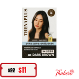 Nhuộm tóc phủ bạc THENAPLUS Ampoule Shampoo Hair Color (màu 3N Dark Brown - Nâu đậm)