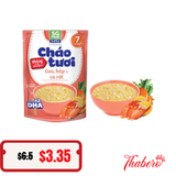 Cháo tươi Baby cua, bắp & cà rốt SG Food bổ sung X2 DHA