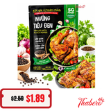 Xốt gia vị hoàn chỉnh Nướng Tiêu Đen