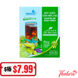 Bột Nước Sâm Mía Lau – Sugarcane and Herbal powder 10 gói