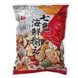 Bánh hải sản bảy màu giòn thơm Nhật.