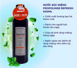 Nước súc miệng  Propolinse Nhật Bản sạch mãng bám, ngừa viêm nướu răng, khử mùi hôi miệng, giãm đắng miệng , giãm nhiệt miệng và viêm họng