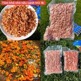 Tôm khô nhỏ nấu canh Cà Mau
