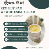 Kem Dưỡng Trắng Giảm Nám TOM TIT TOT W7 Whitening Cream
