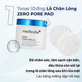Toner Pad Hỗ Trợ Thu Nhỏ Lỗ Chân Lông, Mềm Mịn Da Medicube Zero Pore Pad 2.0