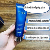 Sữa Rửa Mặt dành cho da mụn  Ohui Clinic Science Deep Medi-Cleansing Foam chăm sóc da mụn hiệu quả 40ml - OHUI XANH
