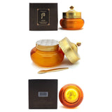Sample mặt Nạ Ngủ Nâng Cơ Mặt Và Cổ Whoo Gongjinhyang Neck Face Sleeoing Repair - Mặt nạ ngủ whoo vàng (60 gói x 2.5ml = 150ml)