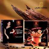 Cà phê nấm linh chi Laura Coffee (Hộp 10 gói)