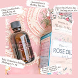 Tinh dầu hoa hồng dưỡng da, tóc và móng Rosenoa Rose Oil Nhật Bản