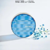 Phấn nước cấp ẩm kiềm dầu Su:m37 Water-full CC Cushion Perfect Finish - PHẤN SUM XANH TÁCH SET KHÔNG HỘP