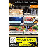 Viên uống đen tóc - GIÃM TÓC BẠC SỚM  Kurotsuya Komachi của Nhật 30 ngày 60 viên