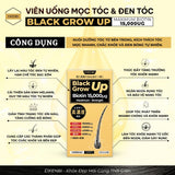 Viên uống mọc tóc và giãm tóc bạc  Black Grow Up Maximum Biotin