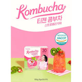 Trà kombucha Teazen Vị KiWi Mix Dâu Tây Hàn Quốc