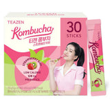 Trà kombucha Teazen Vị KiWi Mix Dâu Tây Hàn Quốc