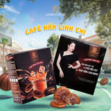 Cà phê nấm linh chi Laura Coffee (Hộp 10 gói)