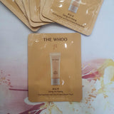 Sample Mặt nạ ngủ cho mặt và cổ The Whoo Gongjinhyang Firming Neck and Face Protein Repair Mask - WHOO VÀNG - 2ML X  60 GÓI