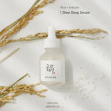 Tinh chất cám gạo sáng da Beauty Of Joseon Glow Deep Seum Rice + Alpha-arbutin 30ml - Chai màu trắng