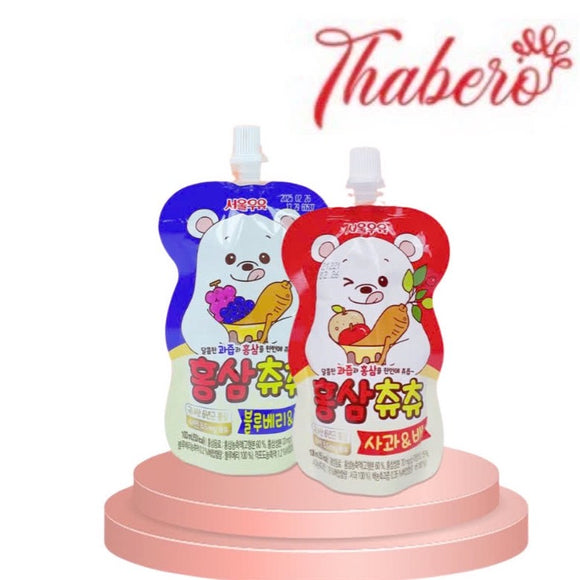 Nước hồng sâm ChuChu Hàn Quốc cho bé giúp bé ăn ngon ngủ ngon, tăng đề kháng. - HSD 12/29/2025