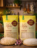 Miến Dong Thảo Dược thanh mát Sợi To Dinh Dưỡng Cao, Ít Calo, Túi 500G.- HSD 2027/10/11